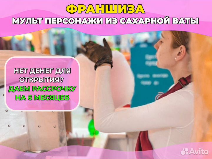 Продам готовый бизнес: игрушки из сахарной ваты