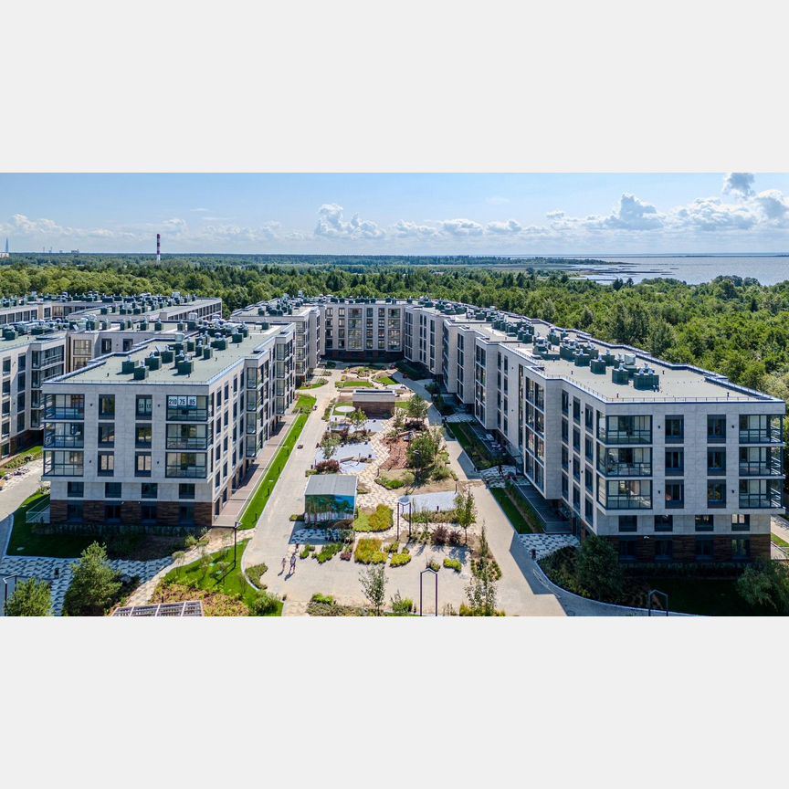 2-к. апартаменты, 45,1 м², 1/5 эт.
