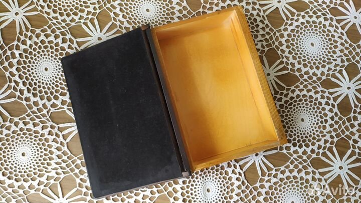 Шкатулки деревянные СССР резные роспись