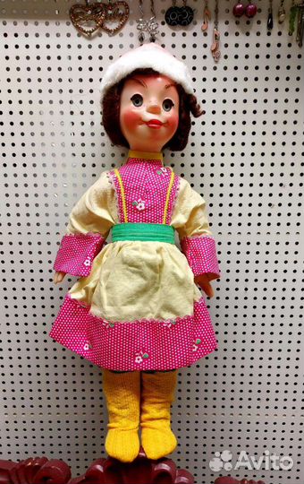 Кукла СССР Тимошка ряженный