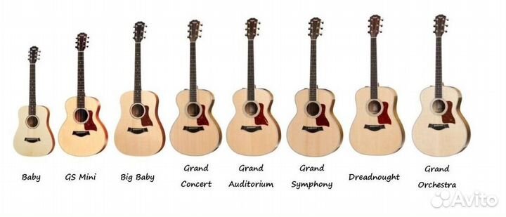 Гитары от 3500 и дредноут41 вырез, струны, укулеле