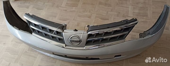 Бампер передний Nissan Tiida c11