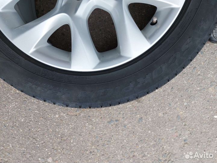 Литые диски и резина лето на BMW X5 е53,е70,е71