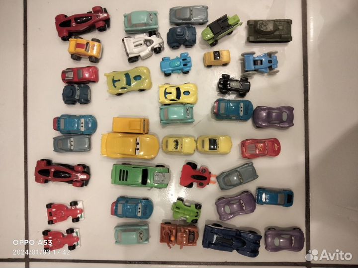 Машинки из киндера