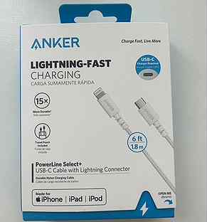 Кабель Anker Powerline Select+ Lightning-USB-C