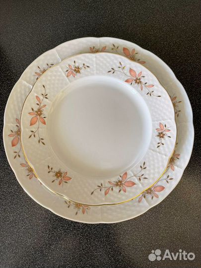 Сервиз. Посуда. Thun. Богемия. Чехия. Новый