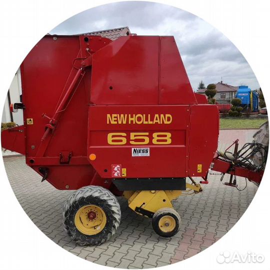 Пресс-подборщик New Holland 658, 2001