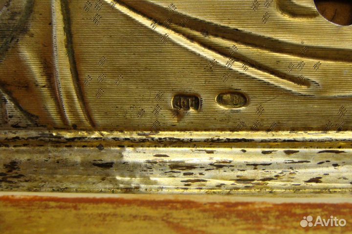 Икона Богоматерь Оклад серебро 84 проба киот