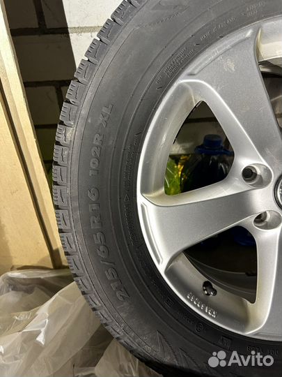 Колеса в сборе r16 зимние