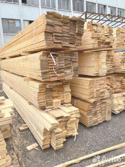 Доска обрезная 40х200х6000мм ГОСТ