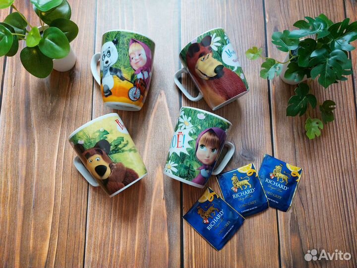 Кружка Маша и медведь