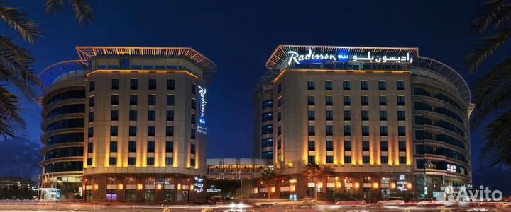 Горящий тур в Дубай Radisson Blu Hotel, Dubai 4*