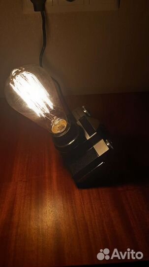 Zenit E зенит Е светильник лофт из фотоаппарата