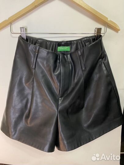 Кожаные Шорты 38 S