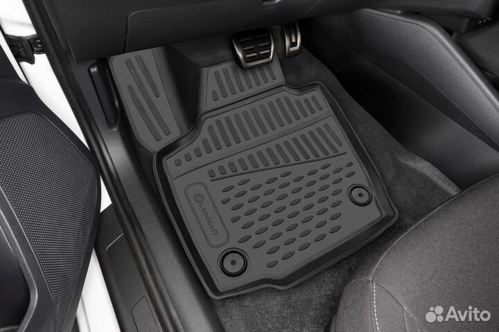 Коврики 3D в салон Toyota Allion T260 рестайлинг 2010 - П.Р., 4 шт / Тойота Алион