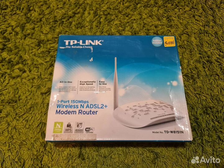 Wifi роутер tp link