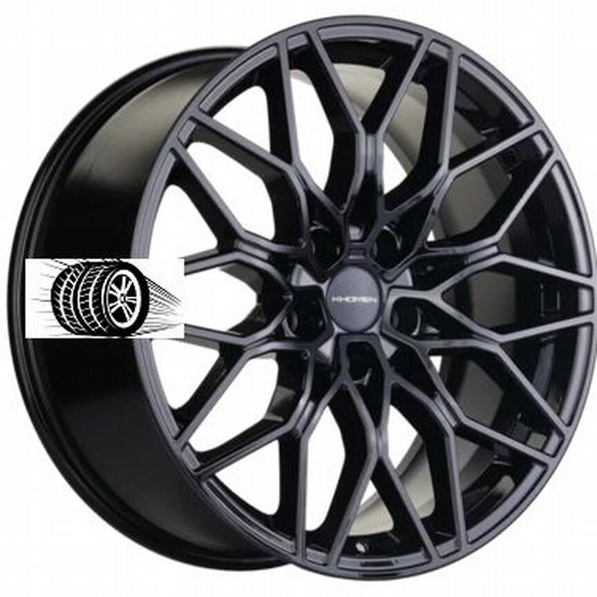 Литые диски Khomen Wheels 8.5×R19 5×114.3