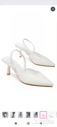 Туфли открытые женские