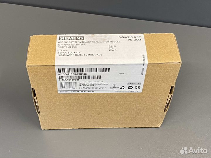 Siemens 6GK1503-2CB00 новый, запеч. упак. 1 шт