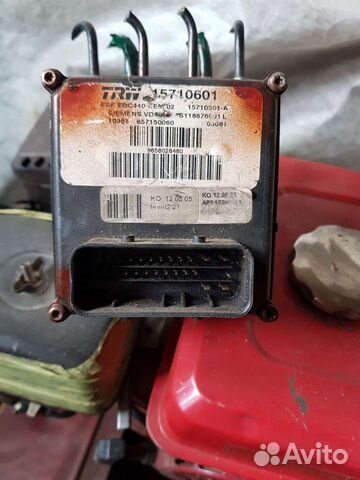 Блок ABS на пежо 407