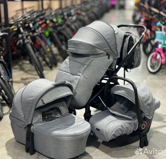 Коляски трансформеры 2в1 и 3в1 новые в рассрочку