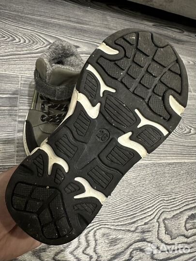 Ботинки демисезонные для мальчика 26