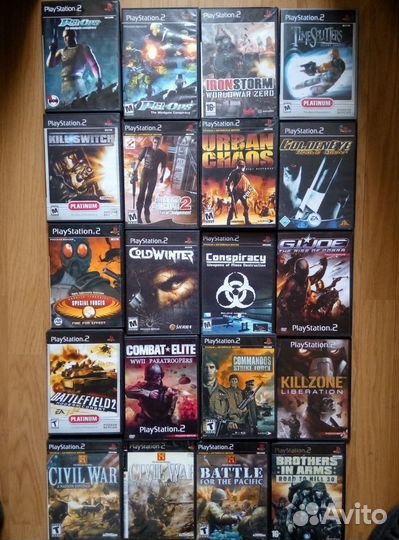 Игры на PlayStation 2 пс-2 PS-2