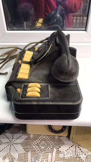 Старинный телефон кд-6 коммутатор