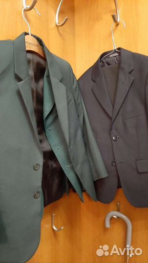 Школьные брюки, пиджаки синие, чёрные