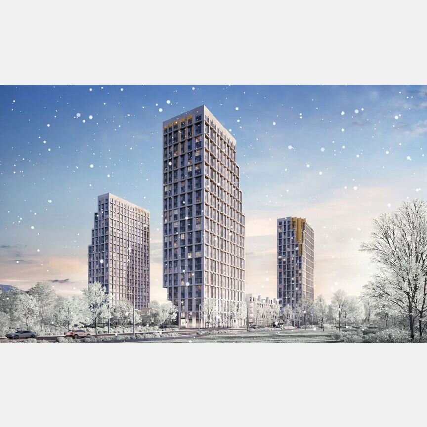 Квартира-студия, 39,7 м², 31/31 эт.