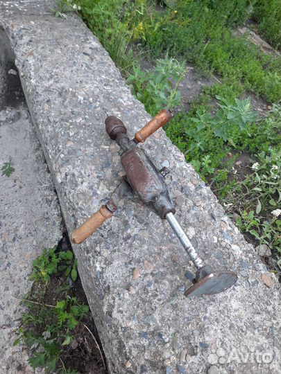 Дрель ручная механическая СССР