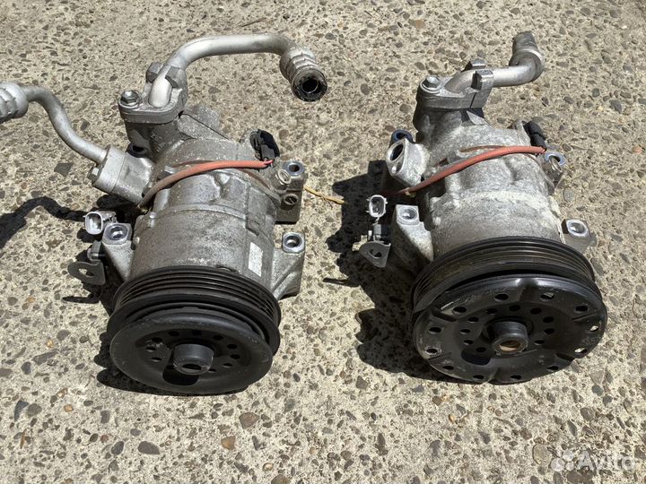 Компрессор кондиционера 1NZ 2NZ Toyota