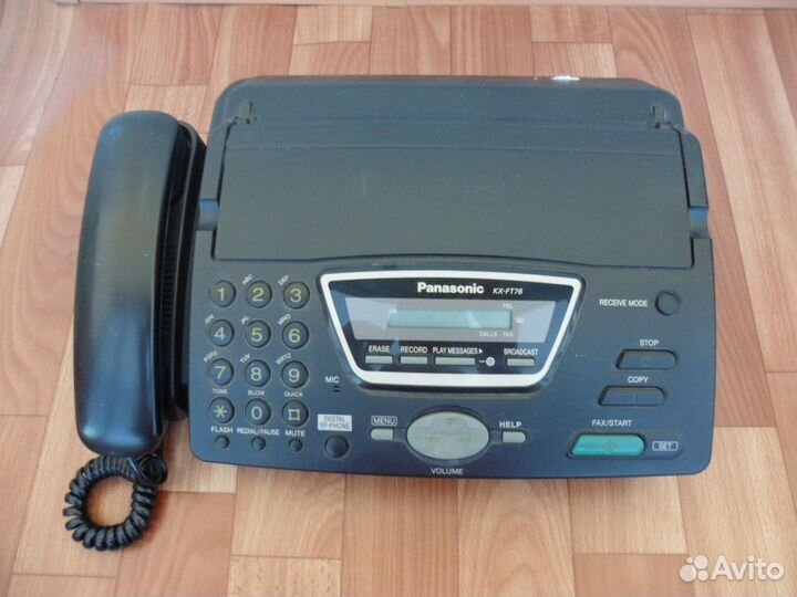 Факс Panasonic KX-FT76