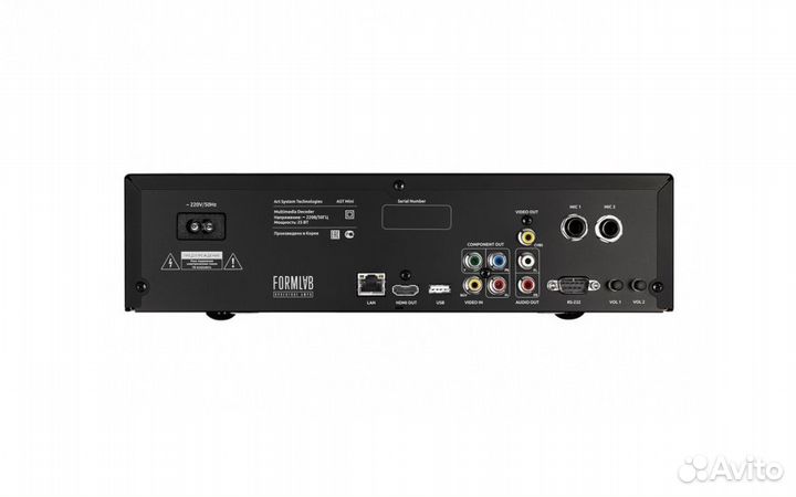 Караоке для дома и дачи AST mini с микрофонами