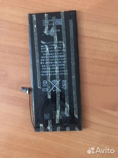Аккумулятор на iPhone 6 plus