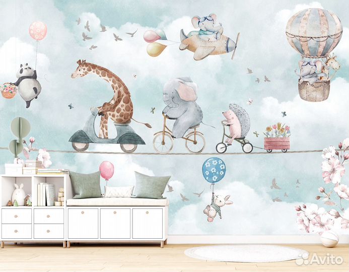 Бесшовные фотообои