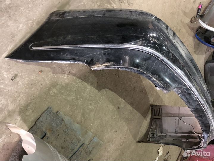 Бампер задний на mercedes w 211