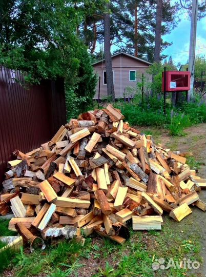 Дрова сухие колотые с доставкой