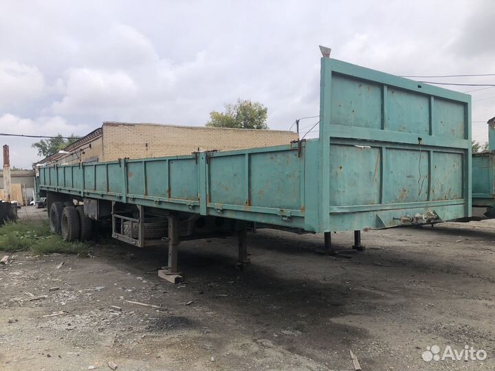 Полуприцеп бортовой ОДАЗ 9370, 1991