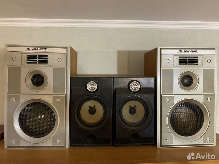 Акустические колонки вега 15 ас-109