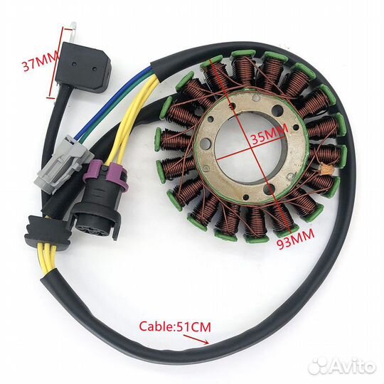 Катушка магнето, в сборе stels buyang 300