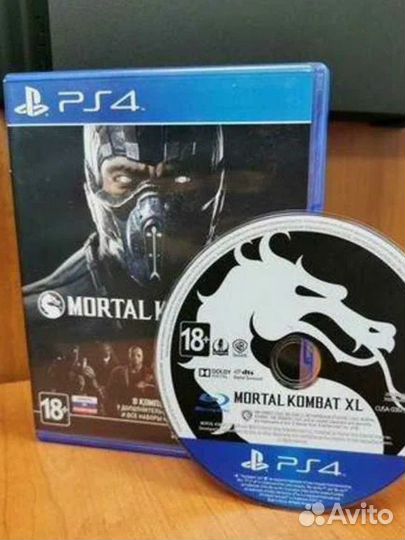 Диск для PlayStation 4 mortal kombat XL