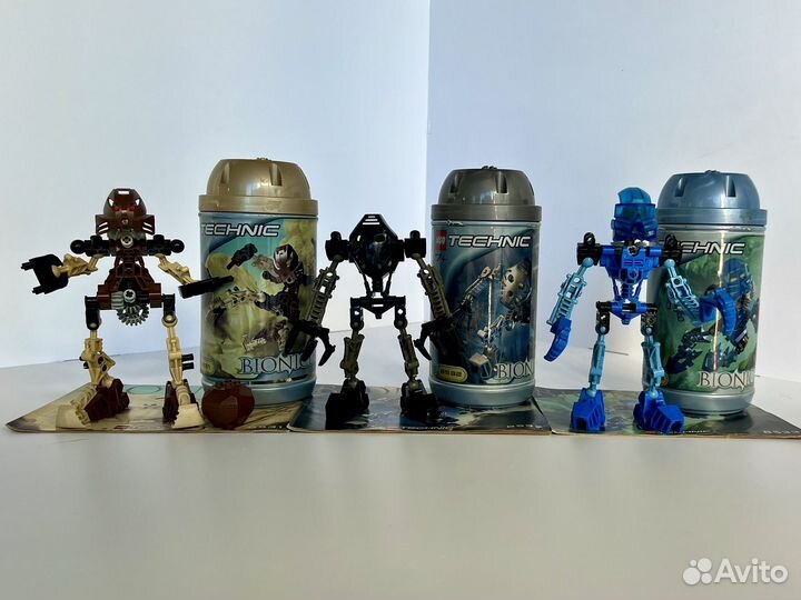 Полный набор Lego Bionicle Toa Mata 8531-8536