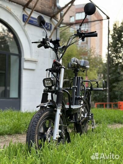 Электровелосипед монстр новый