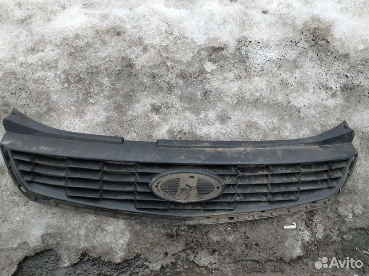 Решетка бампера priora