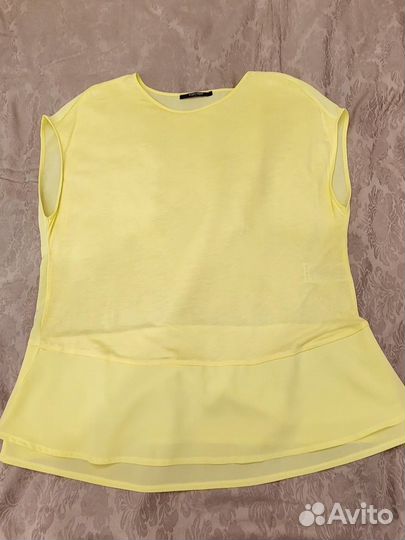 Блузка легкая без рукавов