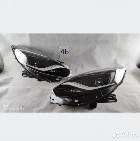 Opel zafira C комплект фар full led
