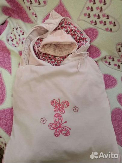 Конверт на выписку для девочки