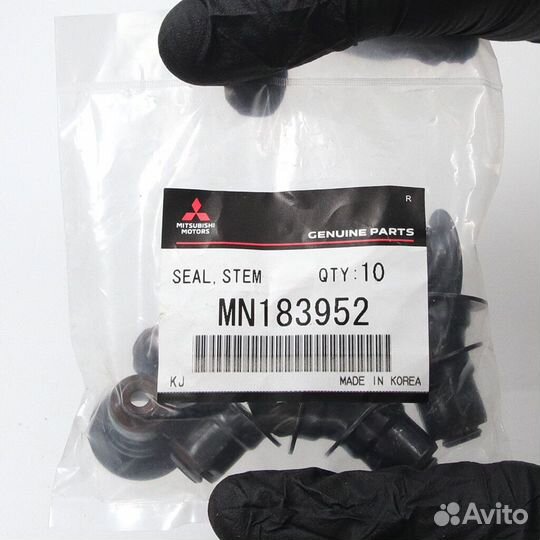 Маслосъемные колпачки Mitsubishi 10 шт