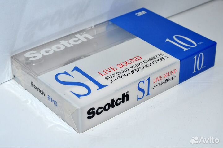 Аудиокассеты Scotch S1 10 japan market (447)